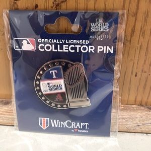 World Series pin Texas rangers Vs diamond backs 2023 rare official